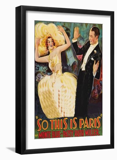 So This Is Paris-null-Framed Art Print