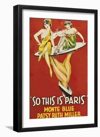 So This Is Paris-null-Framed Art Print