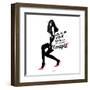 So Vain-Manuel Rebollo-Framed Art Print