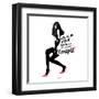 So Vain-Manuel Rebollo-Framed Art Print