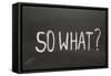 So What-Yury Zap-Framed Stretched Canvas
