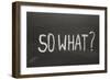 So What-Yury Zap-Framed Premium Giclee Print