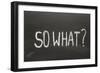 So What-Yury Zap-Framed Premium Giclee Print