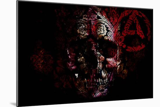 SOA Skull-null-Mounted Poster