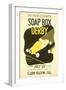 Soap Box Derby, Glen Ellyn, Illinois Poster-null-Framed Art Print