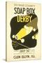 Soap Box Derby, Glen Ellyn, Illinois Poster-null-Stretched Canvas