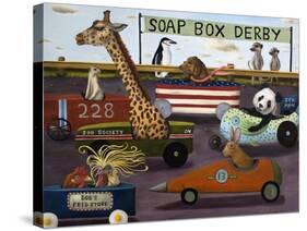 Soap Box Derby-Leah Saulnier-Stretched Canvas