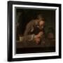 Soap Bubbles, c.1733-34-Jean-Baptiste Simeon Chardin-Framed Giclee Print