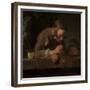 Soap Bubbles, c.1733-34-Jean-Baptiste Simeon Chardin-Framed Giclee Print