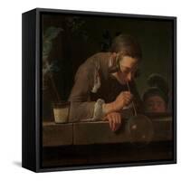 Soap Bubbles, c.1733-34-Jean-Baptiste Simeon Chardin-Framed Stretched Canvas