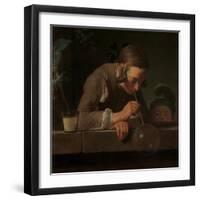 Soap Bubbles, c.1733-34-Jean-Baptiste Simeon Chardin-Framed Giclee Print