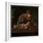 Soap Bubbles, c.1733-34-Jean-Baptiste Simeon Chardin-Framed Giclee Print
