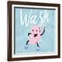 Soap Dance-Marcus Prime-Framed Art Print