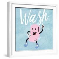 Soap Dance-Marcus Prime-Framed Art Print