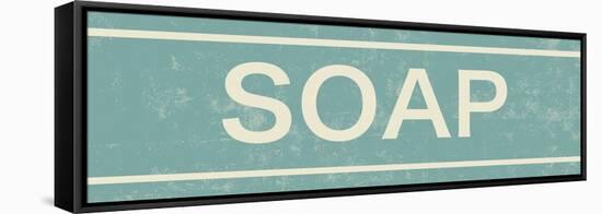 Soap-Sloane Addison  -Framed Stretched Canvas