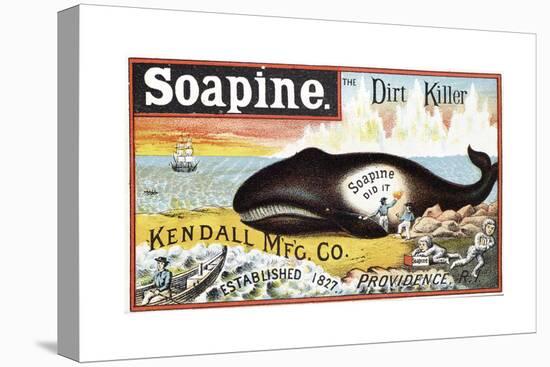 Soapine Household Cleaner, Late 19th Century-null-Stretched Canvas