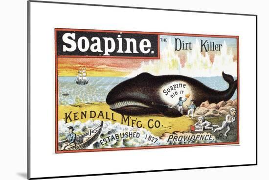 Soapine Household Cleaner, Late 19th Century-null-Mounted Giclee Print