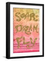 Soar Dream Fly-Elizabeth Medley-Framed Art Print