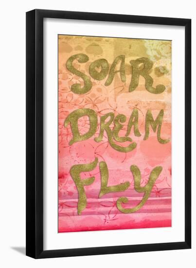 Soar Dream Fly-Elizabeth Medley-Framed Art Print