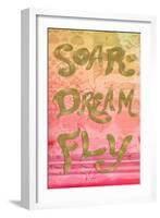 Soar Dream Fly-Elizabeth Medley-Framed Art Print
