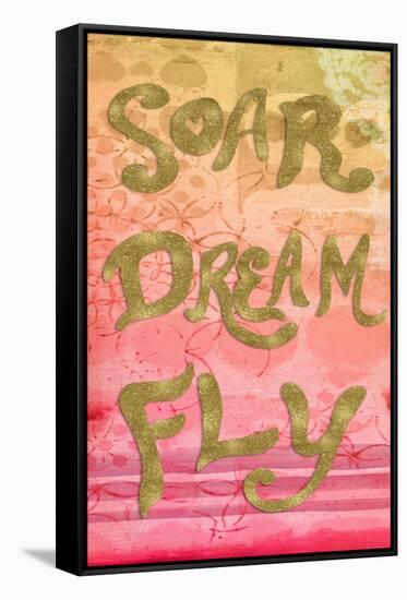 Soar Dream Fly-Elizabeth Medley-Framed Stretched Canvas