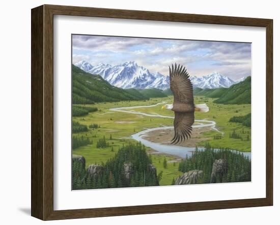 Soaring Above-Robert Wavra-Framed Giclee Print