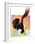 "Soaring Bald Eagle,"October 28, 1933-Jack Murray-Framed Giclee Print