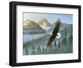 Soaring Eagle-Wilhelm Goebel-Framed Giclee Print