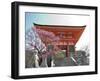 Soaring Gate of Temple, Kyoto, Japan-Shin Terada-Framed Photographic Print