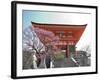 Soaring Gate of Temple, Kyoto, Japan-Shin Terada-Framed Photographic Print