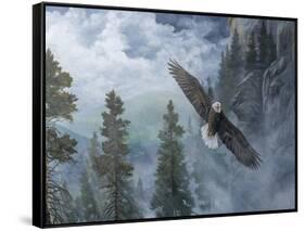 Soaring High II-B. Lynnsy-Framed Stretched Canvas