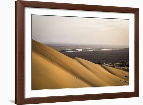 Soaring Sand Dunes-Andrew Geiger-Framed Giclee Print