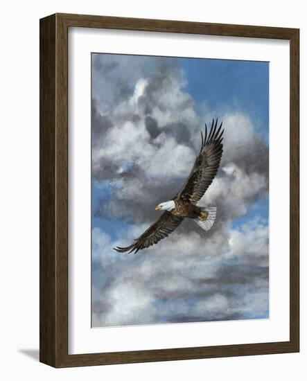 Soaring-Carolyn Mock-Framed Art Print