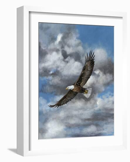 Soaring-Carolyn Mock-Framed Art Print