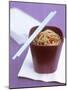 Soba Noodles with Chili and Peppers-null-Mounted Photographic Print
