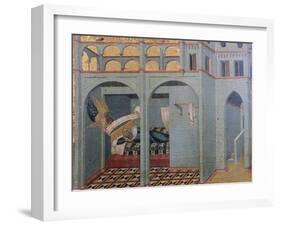 Sobac, Elijah's Father's Dream-Pietro Lorenzetti-Framed Giclee Print