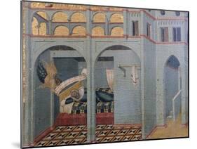 Sobac, Elijah's Father's Dream-Pietro Lorenzetti-Mounted Giclee Print