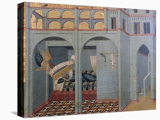 Sobac, Elijah's Father's Dream-Pietro Lorenzetti-Stretched Canvas