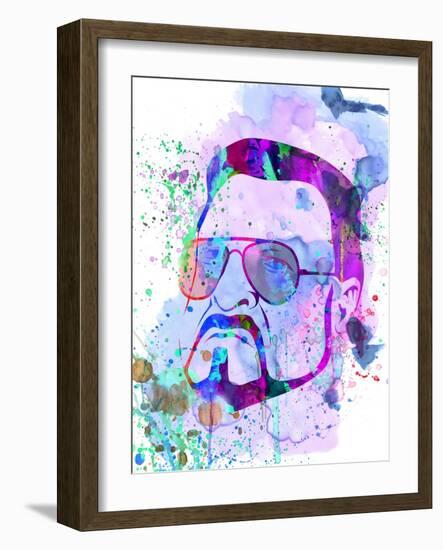 Sobchak Watercolor-Anna Malkin-Framed Art Print