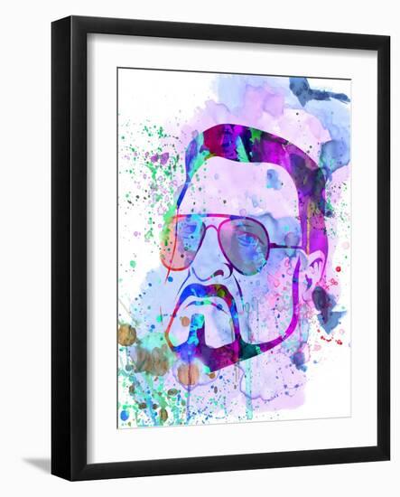 Sobchak Watercolor-Anna Malkin-Framed Art Print