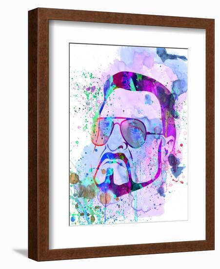 Sobchak Watercolor-Anna Malkin-Framed Art Print