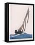 Sobre Las Olas' - on the Waves-null-Framed Stretched Canvas