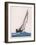 Sobre Las Olas' - on the Waves-null-Framed Art Print