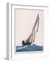 Sobre Las Olas' - on the Waves-null-Framed Art Print