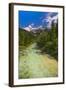 Soca River and Julian Alps in the Soca Valley-Matthew Williams-Ellis-Framed Photographic Print