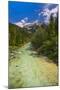 Soca River and Julian Alps in the Soca Valley-Matthew Williams-Ellis-Mounted Photographic Print