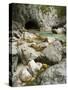 Soca, Triglav national park, Julian Alps, Slovenia-Michael Jaeschke-Stretched Canvas