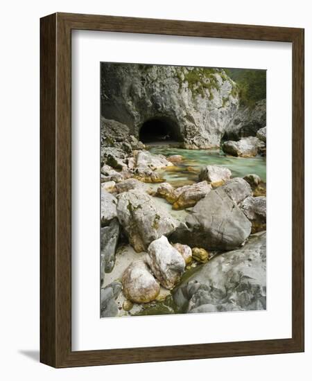 Soca, Triglav national park, Julian Alps, Slovenia-Michael Jaeschke-Framed Photographic Print