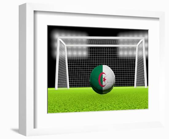 Soccer Algeria-koufax73-Framed Art Print