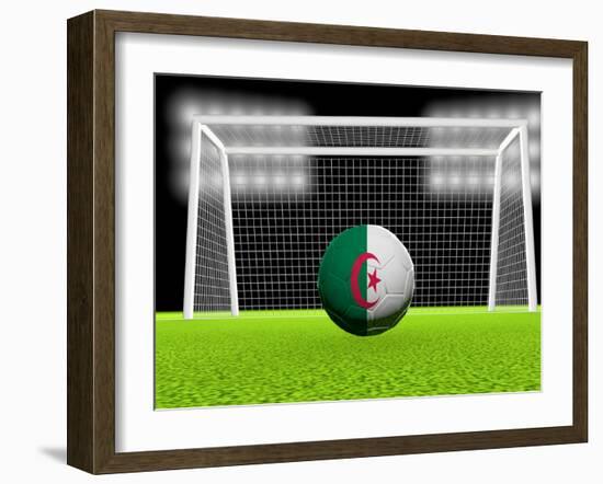 Soccer Algeria-koufax73-Framed Art Print